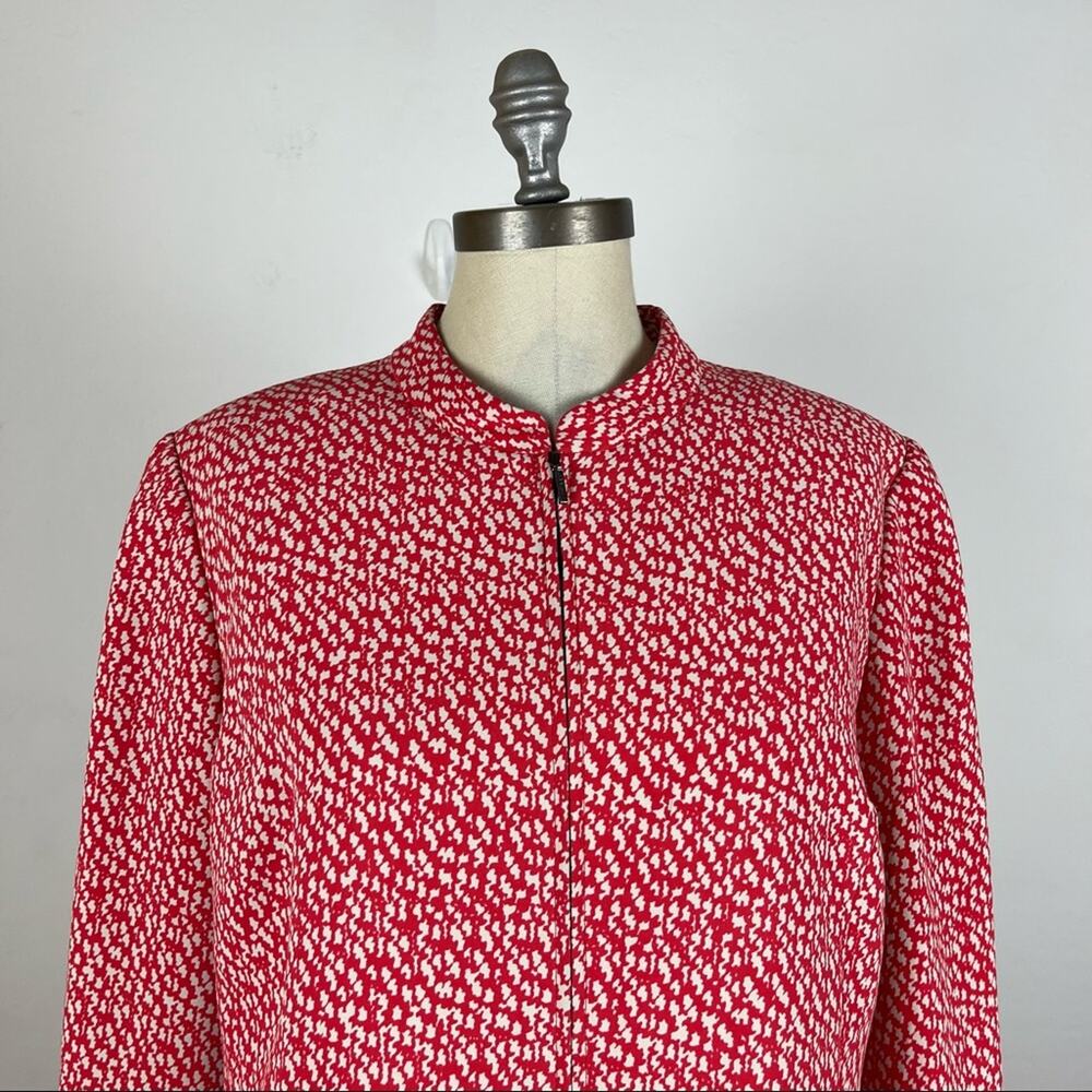 Pendleton Patterned Zip Jacket Size 14 - image 3